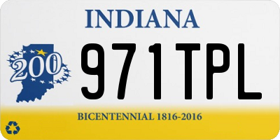 IN license plate 971TPL
