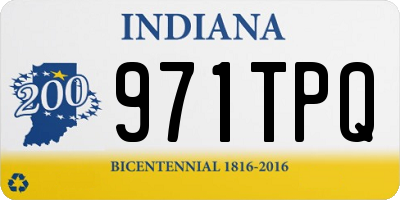 IN license plate 971TPQ