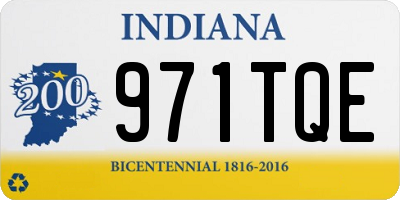 IN license plate 971TQE