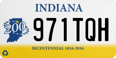IN license plate 971TQH