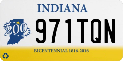 IN license plate 971TQN
