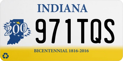 IN license plate 971TQS