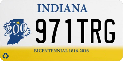 IN license plate 971TRG