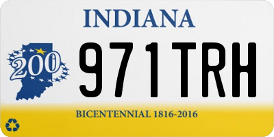 IN license plate 971TRH