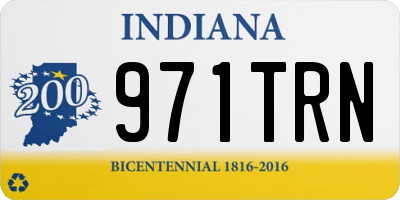 IN license plate 971TRN