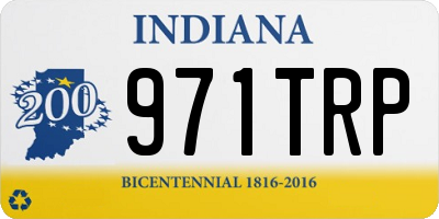 IN license plate 971TRP