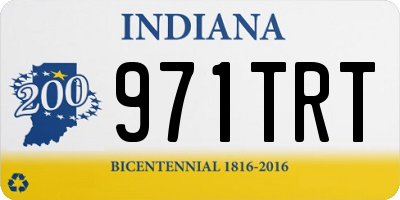 IN license plate 971TRT