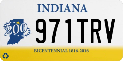 IN license plate 971TRV