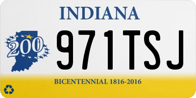 IN license plate 971TSJ