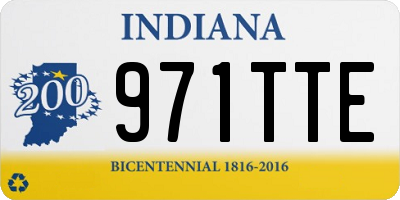 IN license plate 971TTE