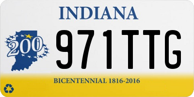 IN license plate 971TTG