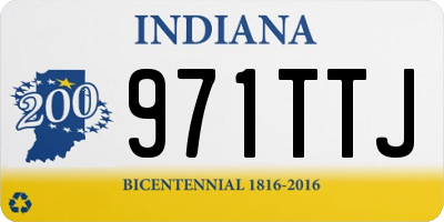 IN license plate 971TTJ