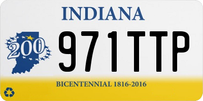 IN license plate 971TTP