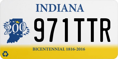 IN license plate 971TTR
