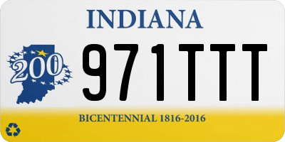 IN license plate 971TTT