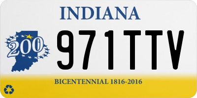 IN license plate 971TTV