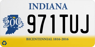 IN license plate 971TUJ