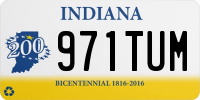 IN license plate 971TUM