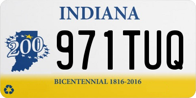 IN license plate 971TUQ
