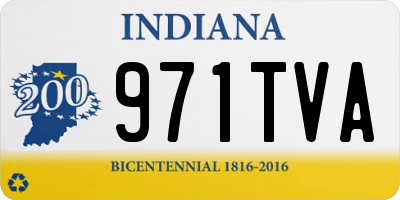 IN license plate 971TVA