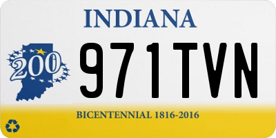IN license plate 971TVN