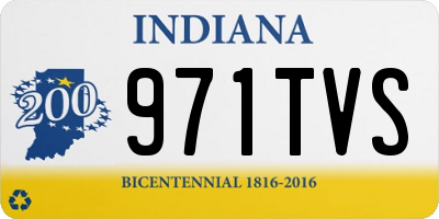 IN license plate 971TVS