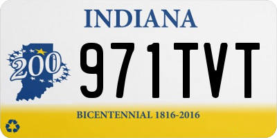 IN license plate 971TVT