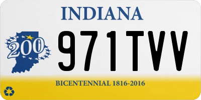 IN license plate 971TVV