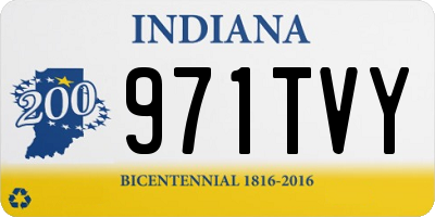 IN license plate 971TVY