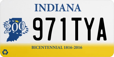 IN license plate 971TYA