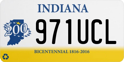 IN license plate 971UCL