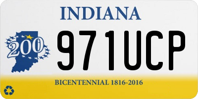 IN license plate 971UCP