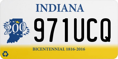 IN license plate 971UCQ