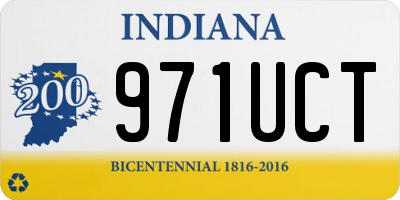 IN license plate 971UCT