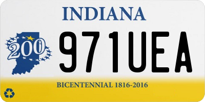IN license plate 971UEA