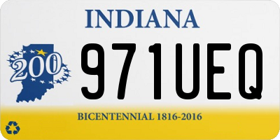 IN license plate 971UEQ