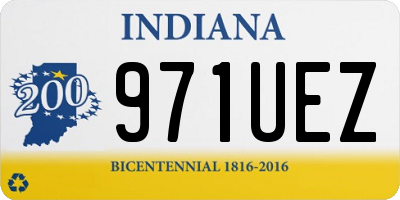 IN license plate 971UEZ