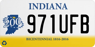 IN license plate 971UFB
