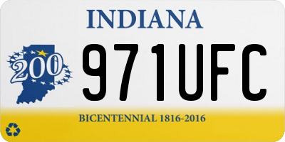 IN license plate 971UFC