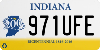 IN license plate 971UFE