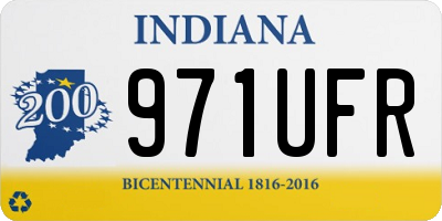 IN license plate 971UFR