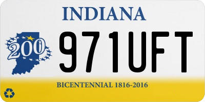 IN license plate 971UFT