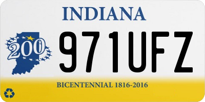 IN license plate 971UFZ