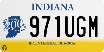 IN license plate 971UGM