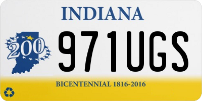 IN license plate 971UGS