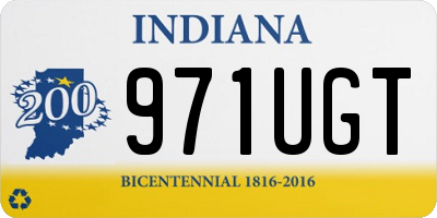 IN license plate 971UGT