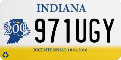 IN license plate 971UGY