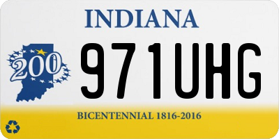 IN license plate 971UHG
