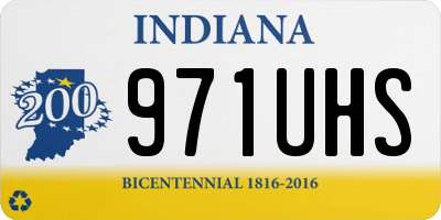 IN license plate 971UHS