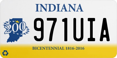 IN license plate 971UIA
